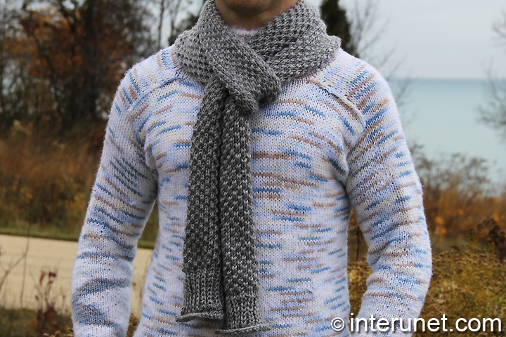 Knitted Scarf Patterns For Beginners - Mikes Nature