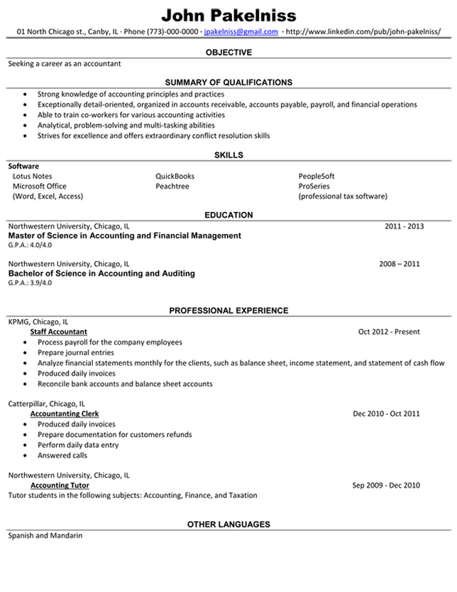 professional-resume-example