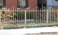 steel-fence-painted-in-beige-color