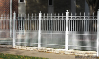 decorative-metal-fence-white