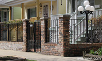 front-yard-brick-fence