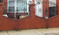 red-brick-steel-fence
