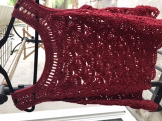 Crochet flowy top | interunet