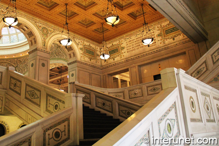 Chicago Cultural Center interior view