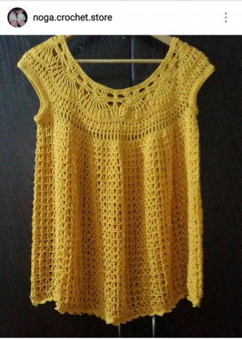 Crochet blouse