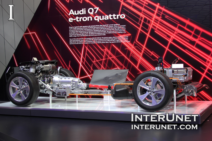 Audi Q7 e-tron Quattro chassis