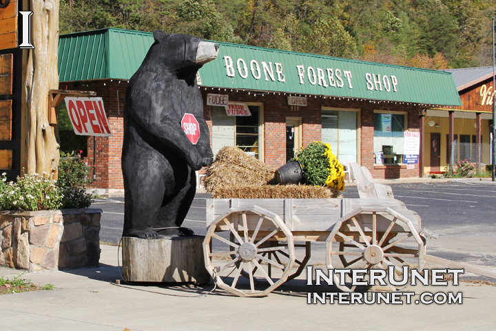 bear-with-wagon-wood-sculpture