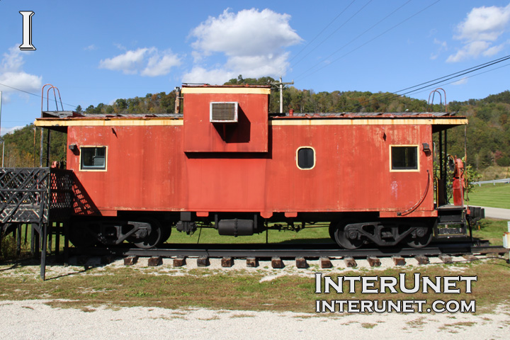 caboose train on the way to Natural Bridge, Kentucky