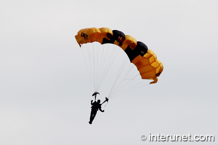 parachutist