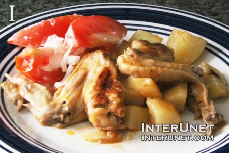 baked-chicken-wings-with-potato