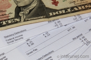 earnings statement earnings-statement-with-10-dollars-bill