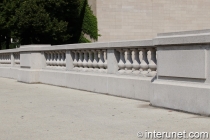 concrete balustrades fence