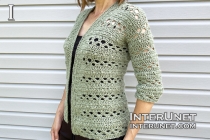 crochet jacket free simple pattern