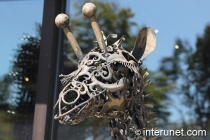 metal-art-giraffe