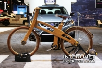 wood bicycle