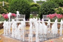 Fountain-in-Chicago-Botanic-Garden