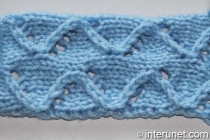 unusual waves knitting pattern