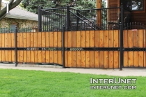 wood-fence-with-steel-design-ideas