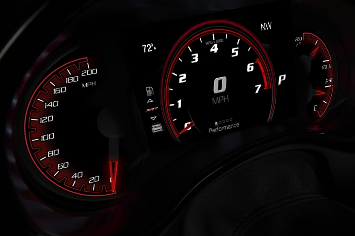 2021 Dodge Durango SRT Hellcat speedometer