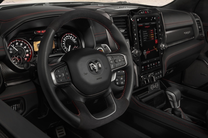 2021 RAM TRX steering wheel