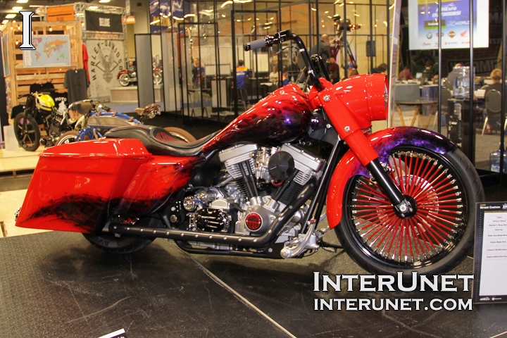 Road king custom discount paint