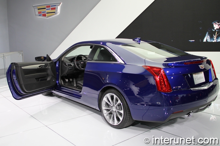 2015-Cadillac-ATS-Coupe-with-driver's-door-opened
