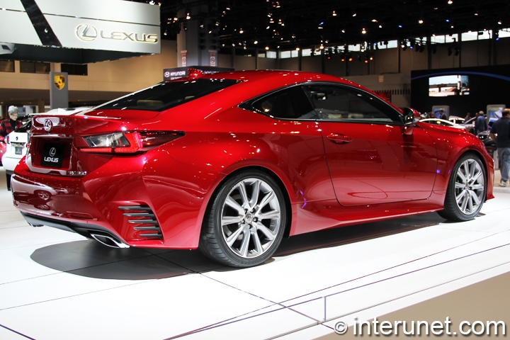 2015 Lexus RC 350 2015-Lexus-RC-350-rear-side-view