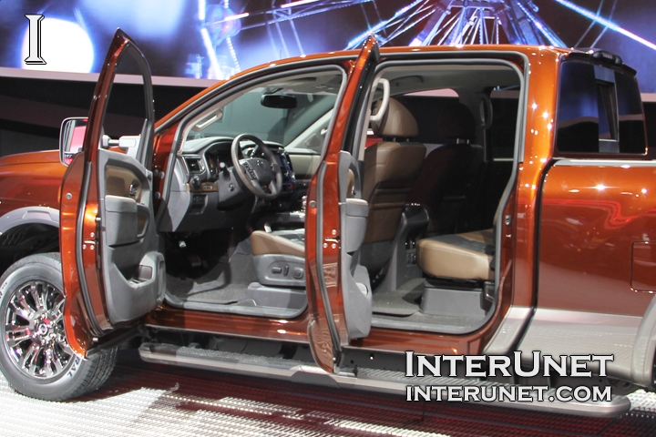  2016 Nissan Titan interior design