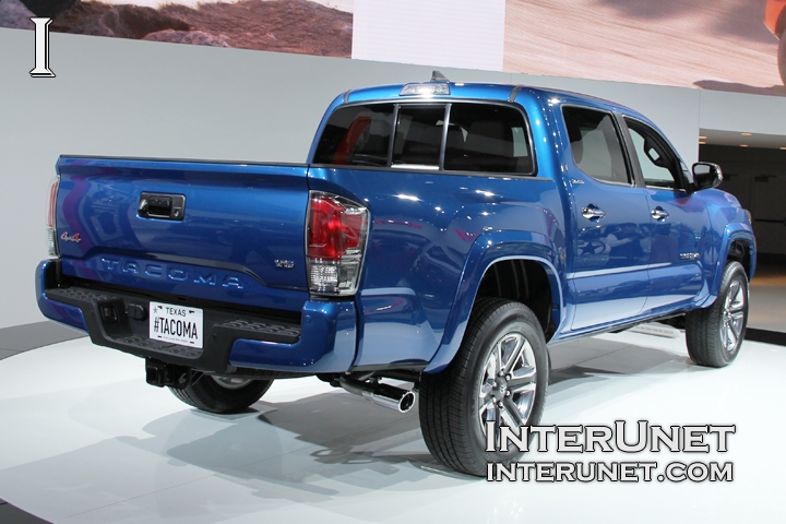  2016 Toyota Tacoma rear side view