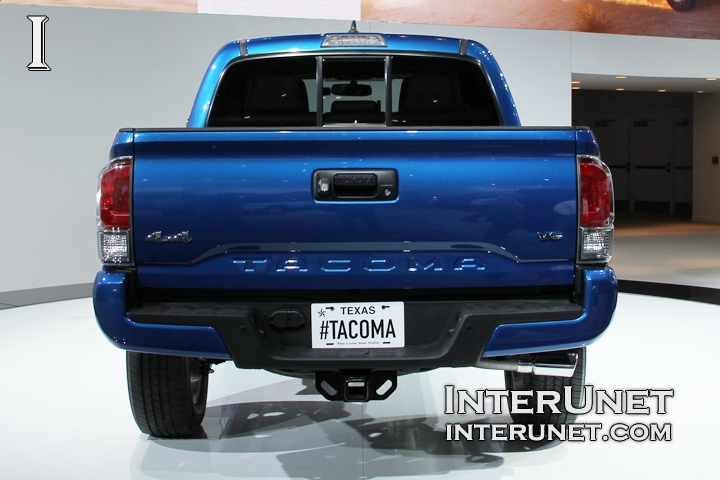  2016 Toyota Tacoma rear view