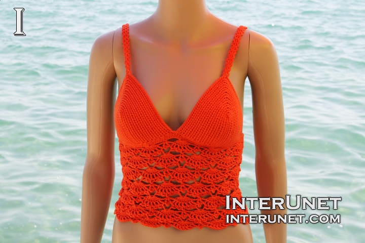 crochet swimsuit top