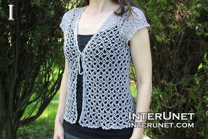 Lace cardigan cheap crochet pattern