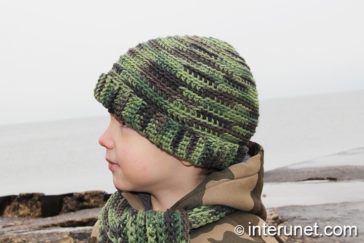 toddler camouflage hat