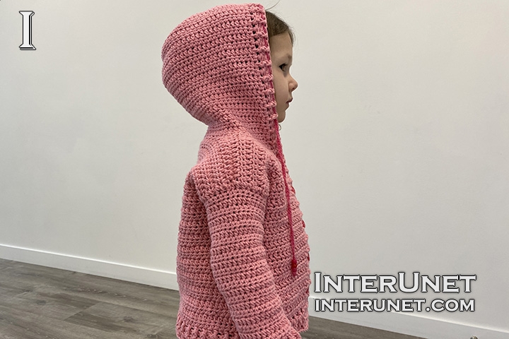 crochet hoodie pattern