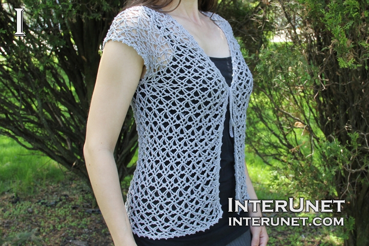 Interunet crochet clearance cardigan