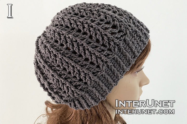 Simple Slouchy Crochet Hat Pattern for Beginners