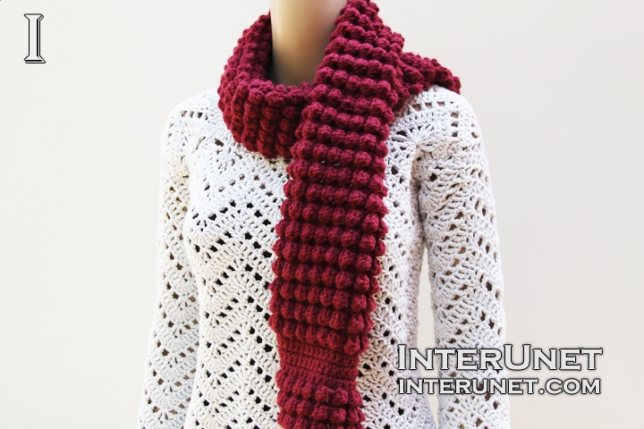 crochet scarf