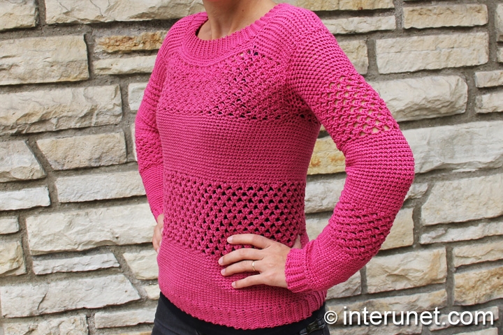 crochet-raspberry-stitch-sweater