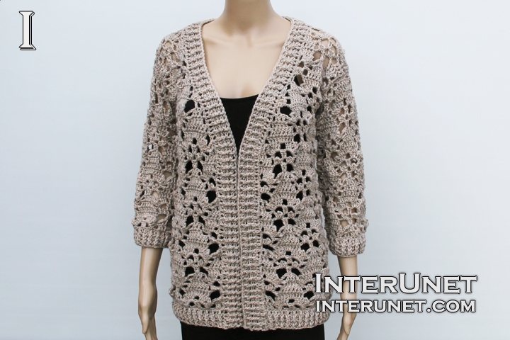 crochet lace jacket