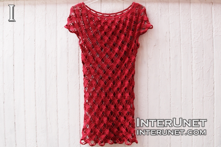 interunet crochet blouse