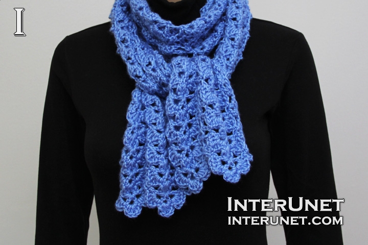 Scarf crochet pattern | interunet