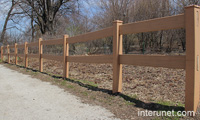 two-horizontal-boards-composite-fence