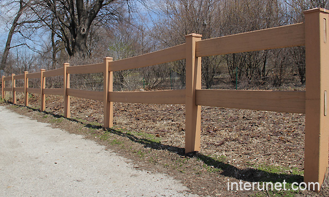 two-horizontal-boards-composite-fence