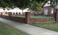 brick-iron-fence