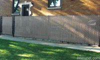 chain-link-fence-gate-with-privacy-slats